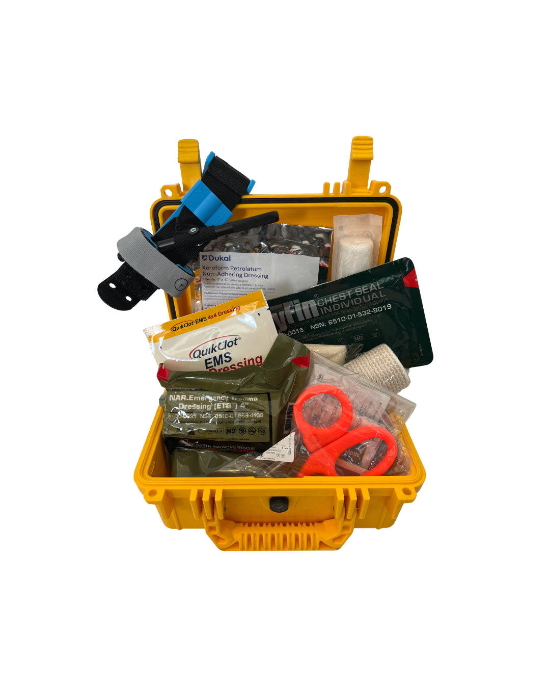 Trauma FLARE compact hard-shell trauma kit